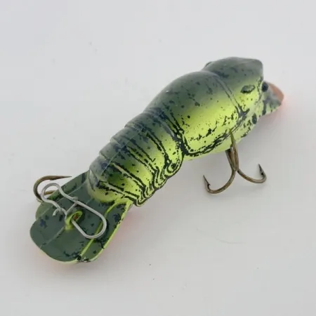 Mann's Hackleback, Green Crawdad, 7g, vobleris #23784