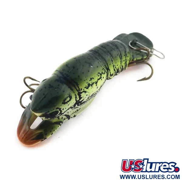 Mann's Hackleback, Green Crawdad, 7g, vobleris #23784