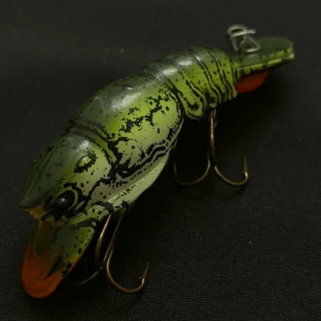 Mann's Hackleback, Green Crawdad, 7g, vobleris #23784