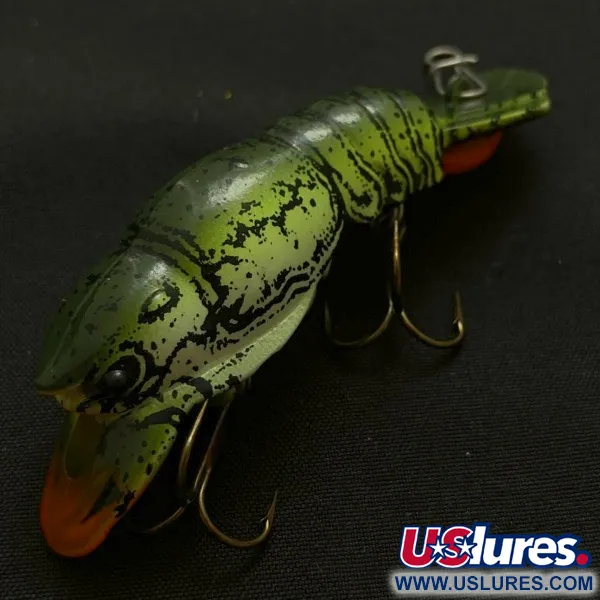 Mann's Hackleback, Green Crawdad, 7g, vobleris #23784