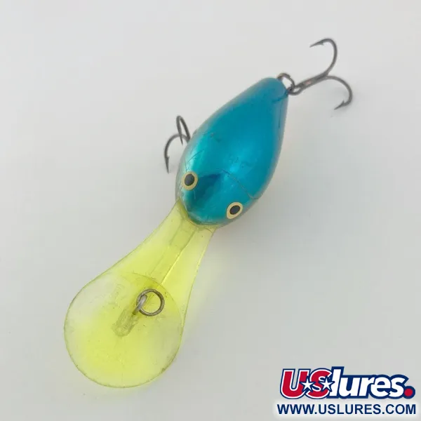 Rapala Down Deep Rattlin Fat Rap 05, 11 g, melsvai žalsva/sidabrinė, gilaus nardinimo vobleris #23806