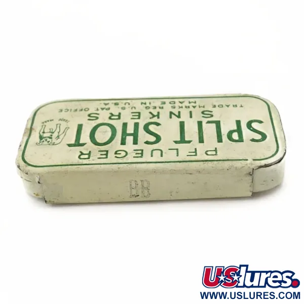 Pflueger Split Shot Sinkers, prispaudžiami švininiai svoreliai #23834