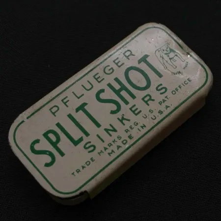 Pflueger Split Shot Sinkers, prispaudžiami švininiai svoreliai #23834