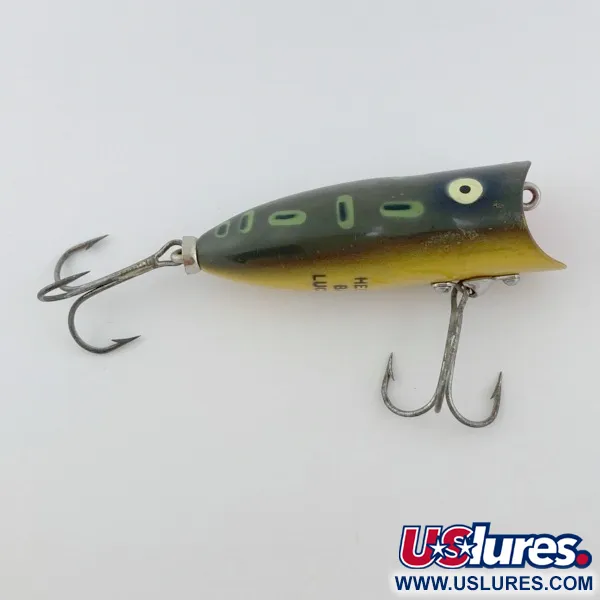 Heddon Baby Lucky 13, 9g, Green Frog, paviršinis masalas #23866