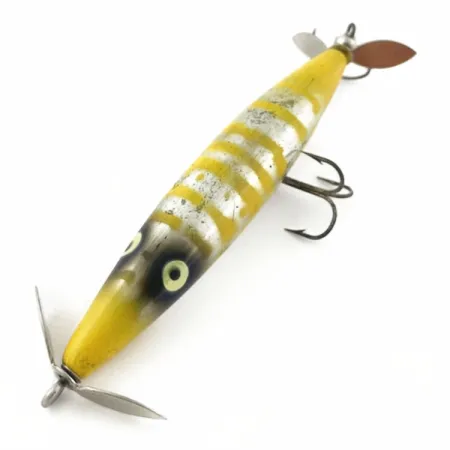 Heddon Dying Flutter, 14g, Fire Tiger, paviršinis masalas #23868
