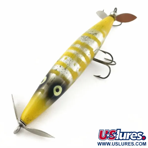 Heddon Dying Flutter, 14g, Fire Tiger, paviršinis masalas #23868