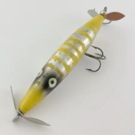 Heddon Dying Flutter, 14g, Fire Tiger, paviršinis masalas #23868
