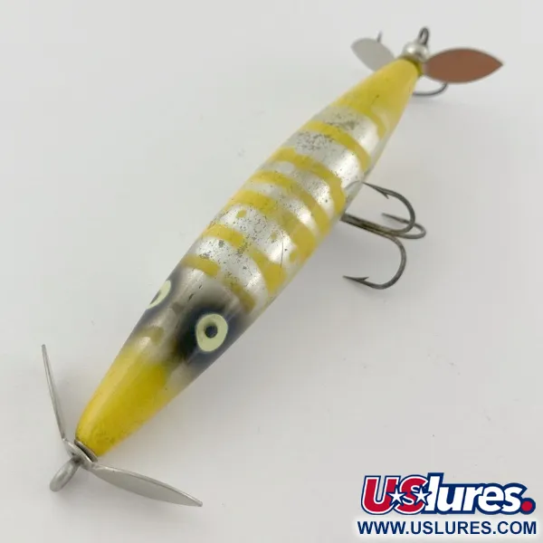 Heddon Dying Flutter, 14g, Fire Tiger, paviršinis masalas #23868