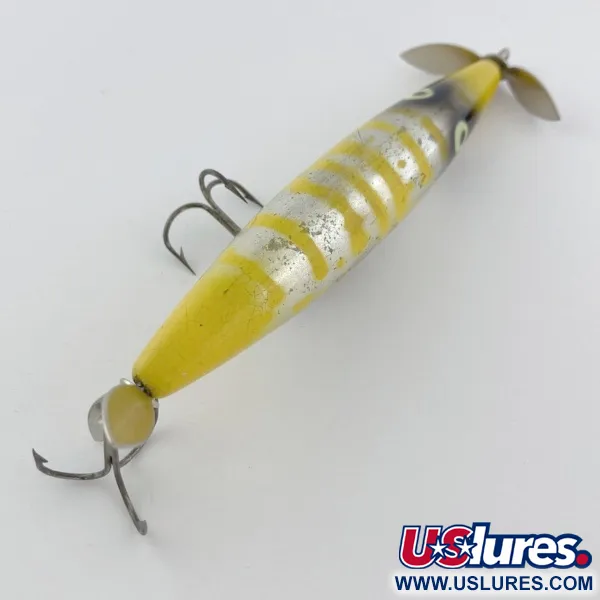 Heddon Dying Flutter, 14g, Fire Tiger, paviršinis masalas #23868