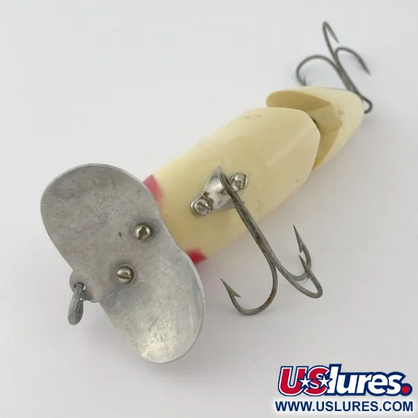 Fred Arbogast Jitterbug Jointed, 14g raudongalvis, paviršinis masalas #23869