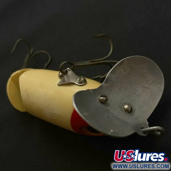 Fred Arbogast Jitterbug Jointed, 14g raudongalvis, paviršinis masalas #23869