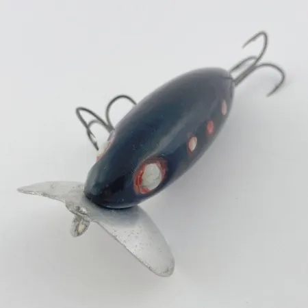 Fred Arbogast Jitterbug Early Bug Eye, 14 g, Juoda, paviršinis vobleris #23870