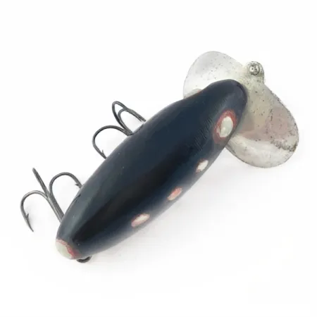 Fred Arbogast Jitterbug Early Bug Eye, 14 g, Juoda, paviršinis vobleris #23870