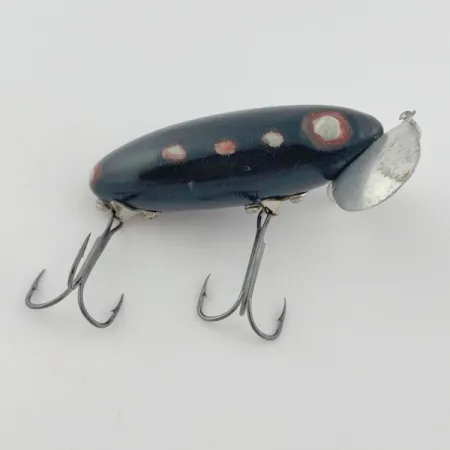Fred Arbogast Jitterbug Early Bug Eye, 14 g, Juoda, paviršinis vobleris #23870