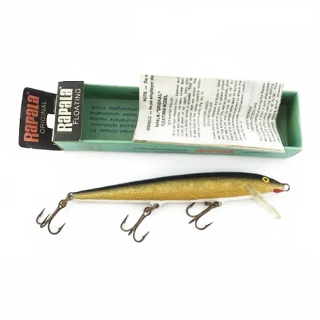 Rapala Original Floater F11, 6 g, G (Gold), plaukiantis vobleris #23899