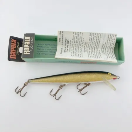Rapala Original Floater F11, 6 g, G (Gold), plaukiantis vobleris #23899
