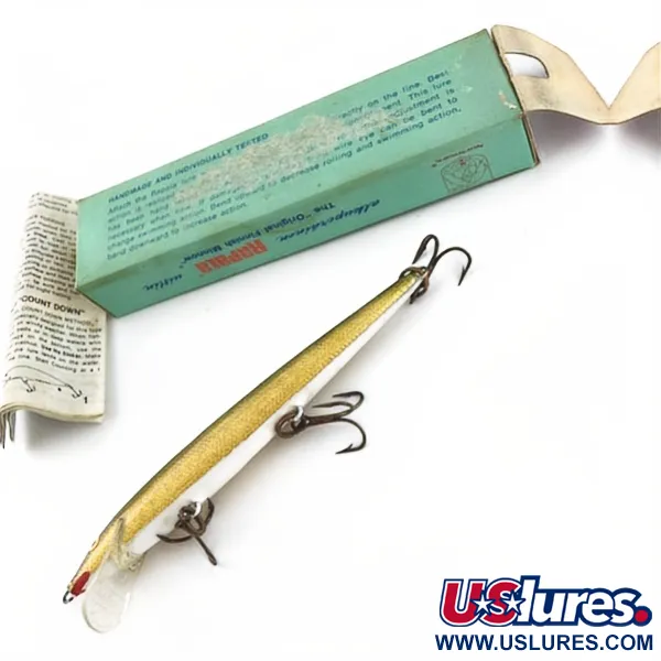 Rapala Original Floater F11, 6 g, G (Gold), plaukiantis vobleris #23899