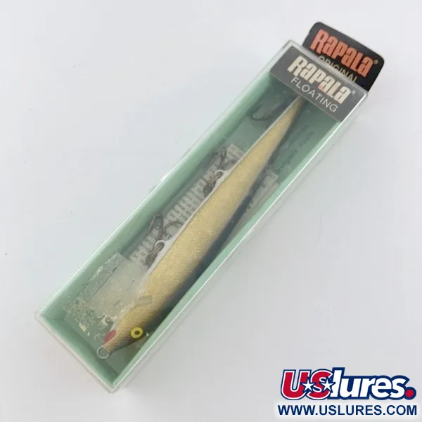 Rapala Original Floater F11, 6 g, G (Gold), plaukiantis vobleris #23899