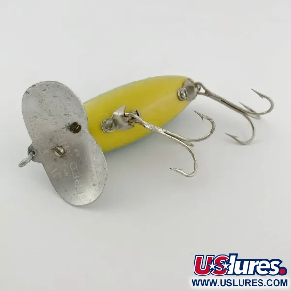 Fred Arbogast Jitterbug Early Bug Eye, Green Tiger, 14 g, Paviršinis vilioklis #23902