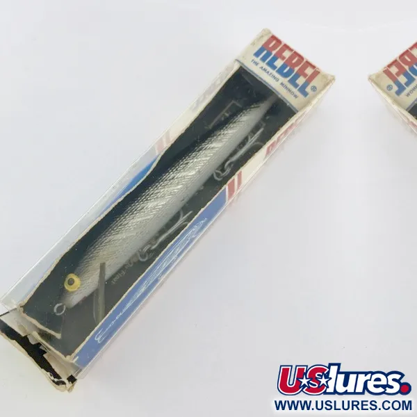 Rebel Floater F12, 9g, sidabrinis, plaukiantis vobleris #23929