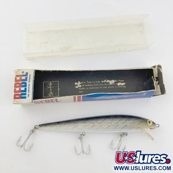 Rebel Floater F12, 9g, sidabrinis, plaukiantis vobleris #23929