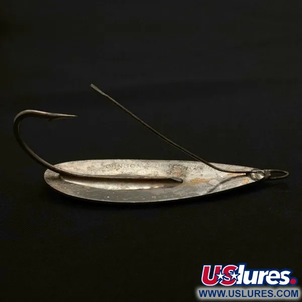 Johnson Silver Minnow Weedless, 28g nikelis, vartiklė #23943