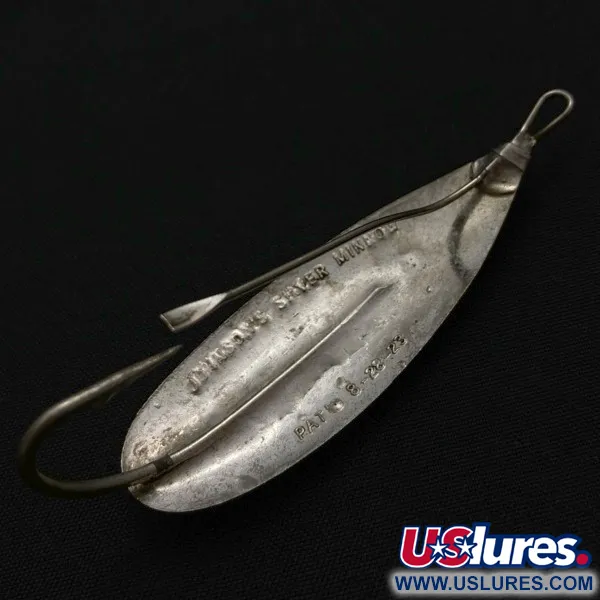 Johnson Silver Minnow Weedless, 9g, nikelis, vartiklė #23945