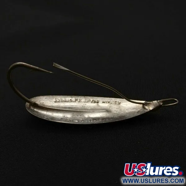 Johnson Silver Minnow Weedless, 9g, nikelis, vartiklė #23945