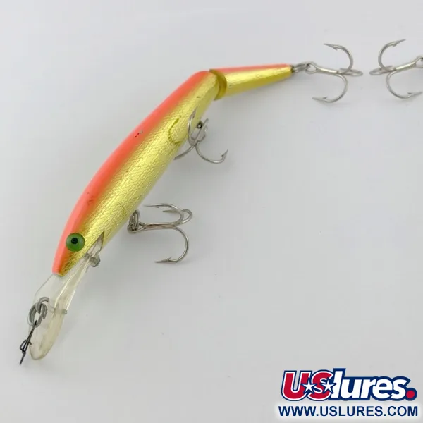 Rebel Fastrac F12 Jointed, 12,5 g, auksinis/oranžinis, nariuotas vobleris #23952