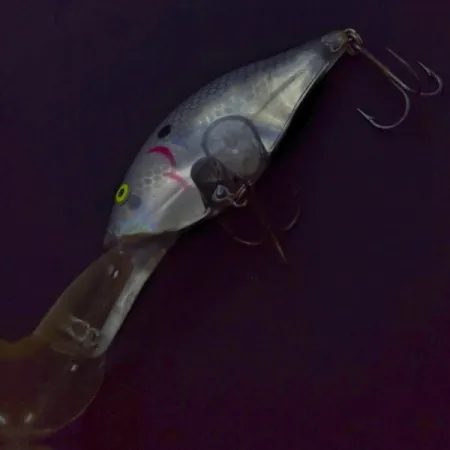 Luhr Jensen Hot Lips Express, Clear Crystal, 26g, giluminis vobleris #23992