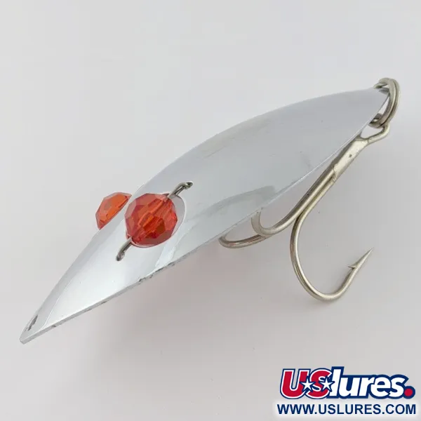 Herter's Glass Eye, 60g, nikelis / raudonos akys, vartiklė #24036