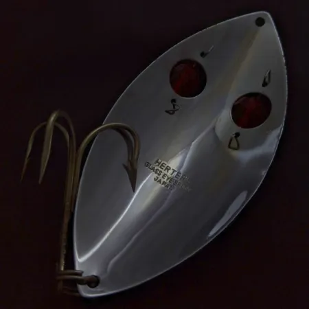 Herter's Glass Eye, 60g, nikelis / raudonos akys, vartiklė #24036