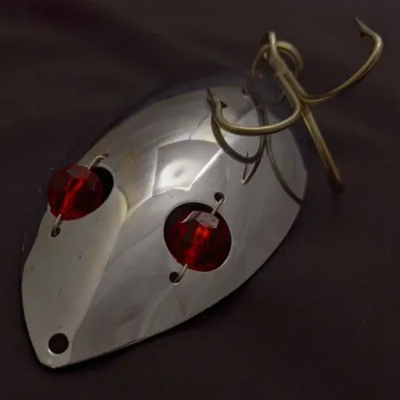 Herter's Glass Eye, 60g, nikelis / raudonos akys, vartiklė #24036