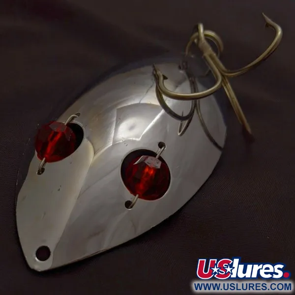 Herter's Glass Eye, 60g, nikelis / raudonos akys, vartiklė #24036