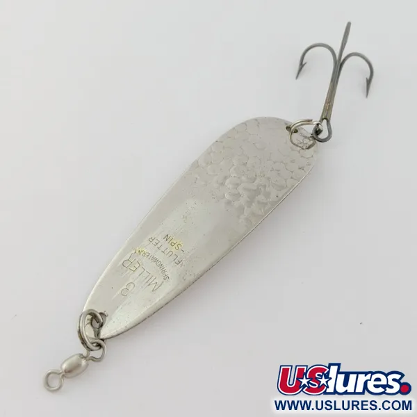 Miller Flutter Spin 3, 14g sidabrinė, blizgė #24041