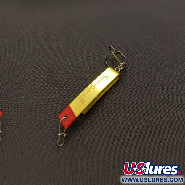 Luhr Jensen Super-Duper 503, 4,3 g, juoda/auksinė/raudona, vartiklė #24052