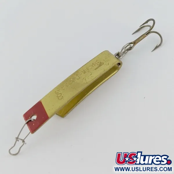 Luhr Jensen Super-Duper 503, 4,3 g, juoda/auksinė/raudona, vartiklė #24052