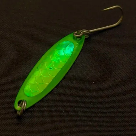 Luhr Jensen Needlefish 1, 2 g, žalia, vartiklė #24078