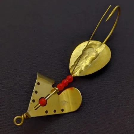 Lindy Skitter-Buzz, 7g, raudona/auksinė, neužsikabinanti blizgė #24094