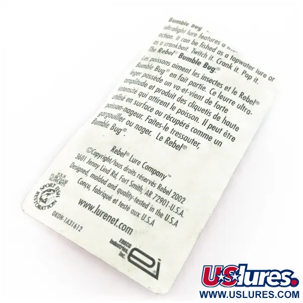 Rebel Bumble Bug, 3g, Bumble Bug spalva, vobleris #24098