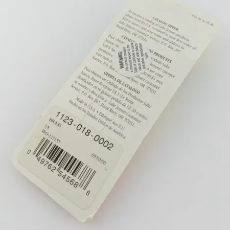 Luhr Jensen Lil' Kroc (Krocodile Stubby), auksinė, 4,5 g, vartiklė #24100