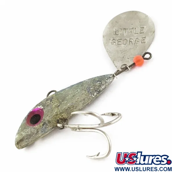 Mann's Bait Little George, 21g, nikelis, Tail Spinner masalas #24117
