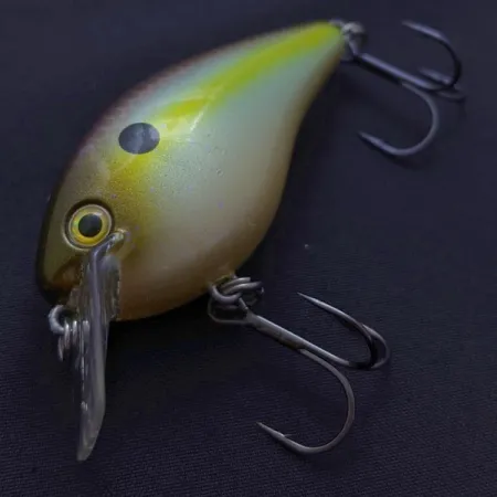 Strike King KVD 1.5, Olive Sexy Shad, 12 g, tylus vobleris kvadratiniu liežuvėliu #24145