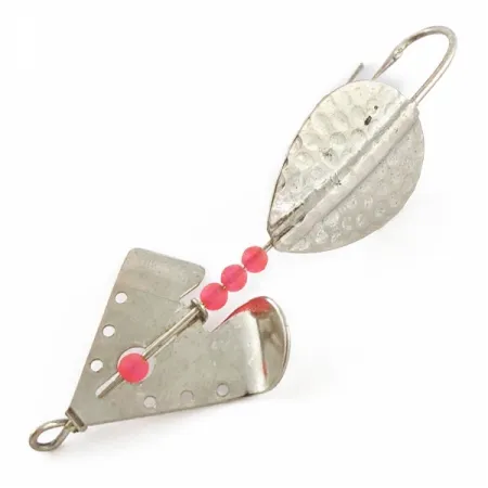 Lindy Skitter-Buzz, Red/Nickel, 7 g, neapsižoliuojanti blizgė #24146