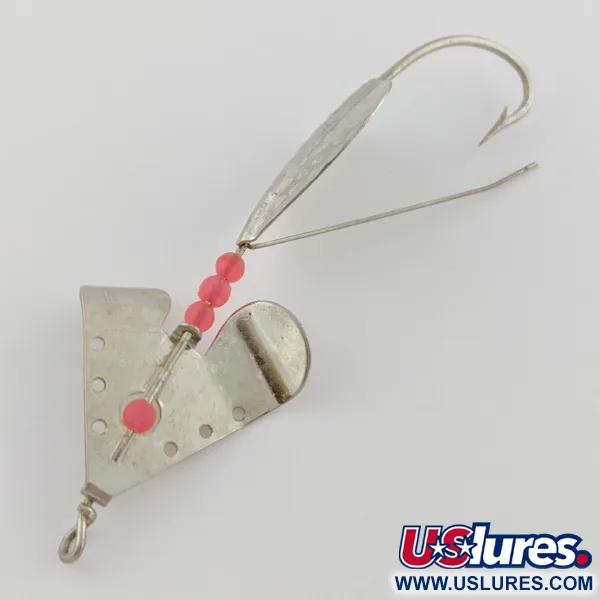 Lindy Skitter-Buzz, Red/Nickel, 7 g, neapsižoliuojanti blizgė #24146