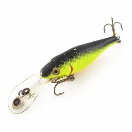 Rebel Double Deep Shad, 5g, Chartreuse, gilaeigis vobleris #24156