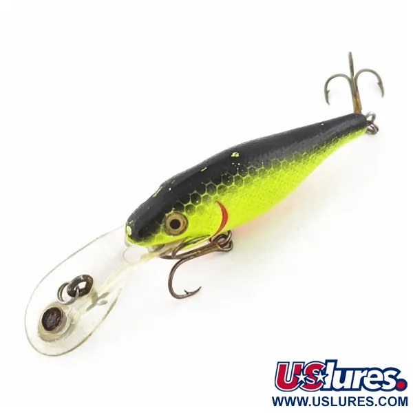 Rebel Double Deep Shad, 5g, Chartreuse, gilaeigis vobleris #24156