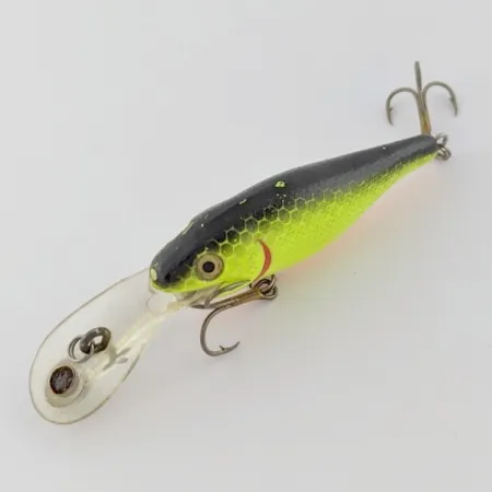 Rebel Double Deep Shad, 5g, Chartreuse, gilaeigis vobleris #24156