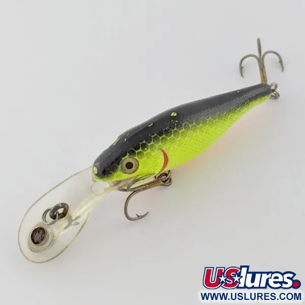 Rebel Double Deep Shad, 5g, Chartreuse, gilaeigis vobleris #24156