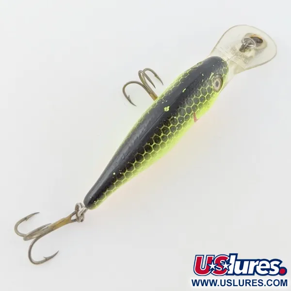 Rebel Double Deep Shad, 5g, Chartreuse, gilaeigis vobleris #24156